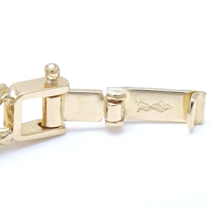 楽天市場】喜平ブレスレット K18YG イエローゴールド 2面 シングル  