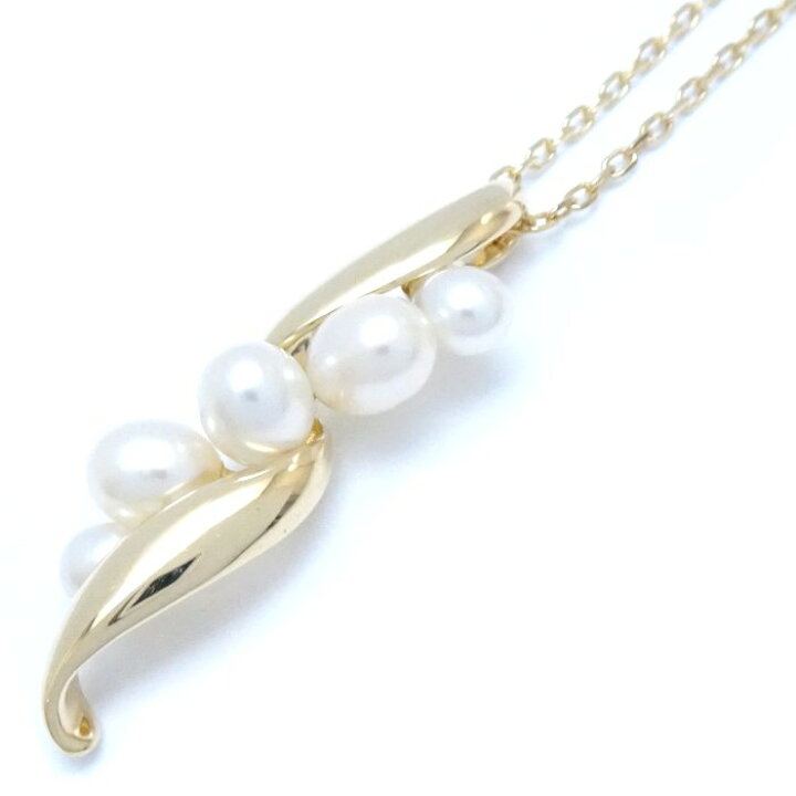 楽天市場】MIKIMOTO ミキモト パール ネックレス 淡水真珠 K18YG 