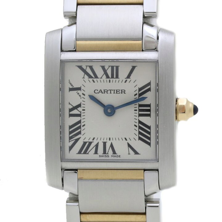 楽天市場】CARTIER カルティエ タンクフランセーズSM 最終型 W51007Q4  