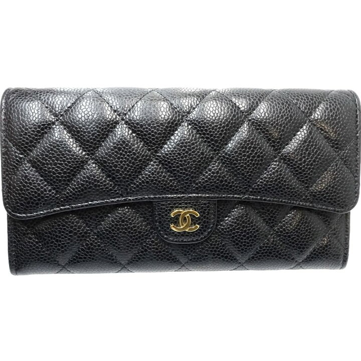 楽天市場】CHANEL シャネル 長財布 AP0241 マトラッセ クラシック  