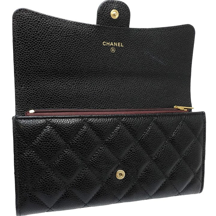 楽天市場】CHANEL シャネル 長財布 AP0241 マトラッセ クラシック  