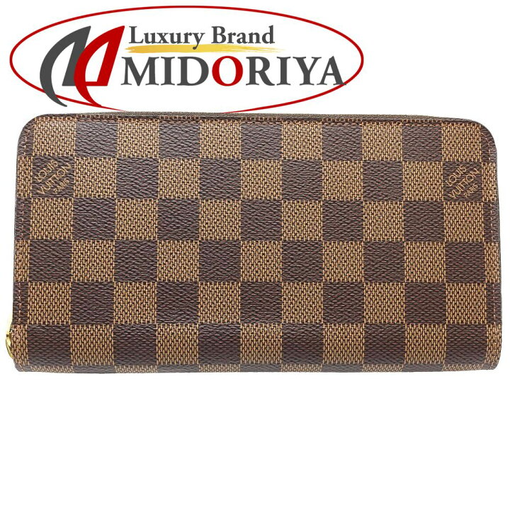 楽天市場】LOUIS VUITTON ルイヴィトン ダミエ 長財布 N60015 ジッピー  