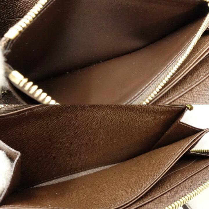 楽天市場】LOUIS VUITTON ルイヴィトン ダミエ 長財布 N60015 ジッピー 