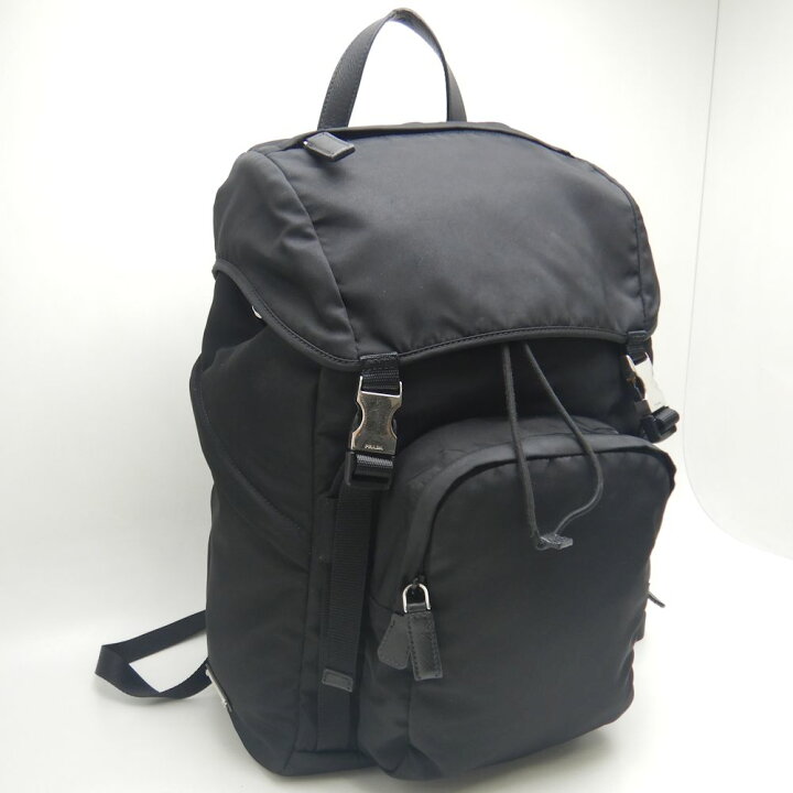 PRADA テスート ナイロン V135 リュック ブラック プラダ プラダ 黒 
