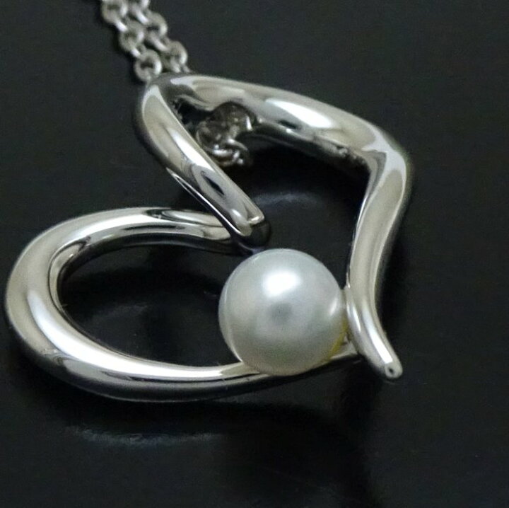 楽天市場】MIKIMOTO ミキモト ハート ネックレス ベビーパール 真珠 