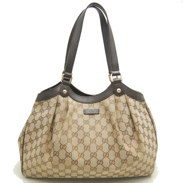 楽天市場】GUCCI グッチ 388919 トートバッグ GGキャンバス ベージュ 