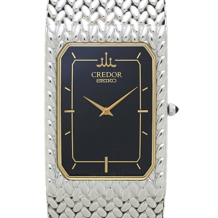 楽天市場】SEIKO セイコー クレドール メッシュベルト スクエア 
