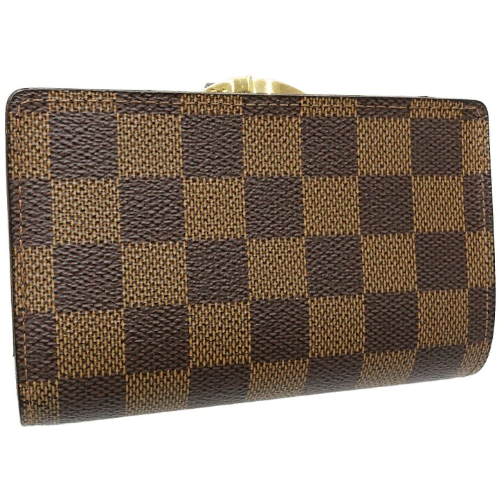 楽天市場】LOUIS VUITTON ルイヴィトン ダミエ 二つ折り財布 N61664 