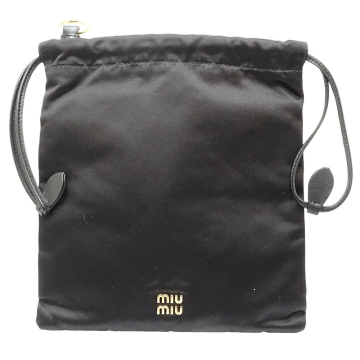楽天市場】MIUMIU ミュウミュウ ポーチ 5NG010_2CTB_F0002 ダッチェス  