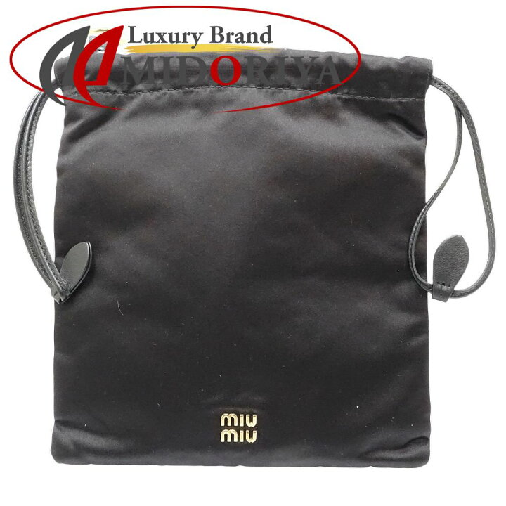 楽天市場】MIUMIU ミュウミュウ ポーチ 5NG010_2CTB_F0002 ダッチェス  