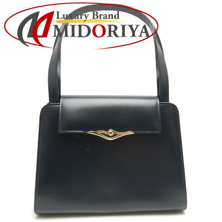 楽天市場】CARTIER カルティエ サファイアライン ハンドバッグ レザー  