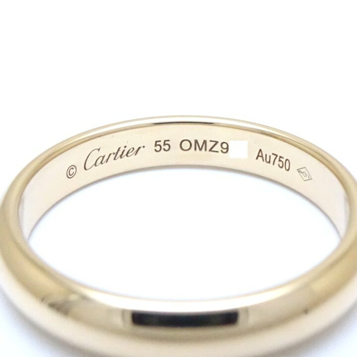 楽天市場】CARTIER カルティエ 1895 ウェディング リング 指輪 #55 