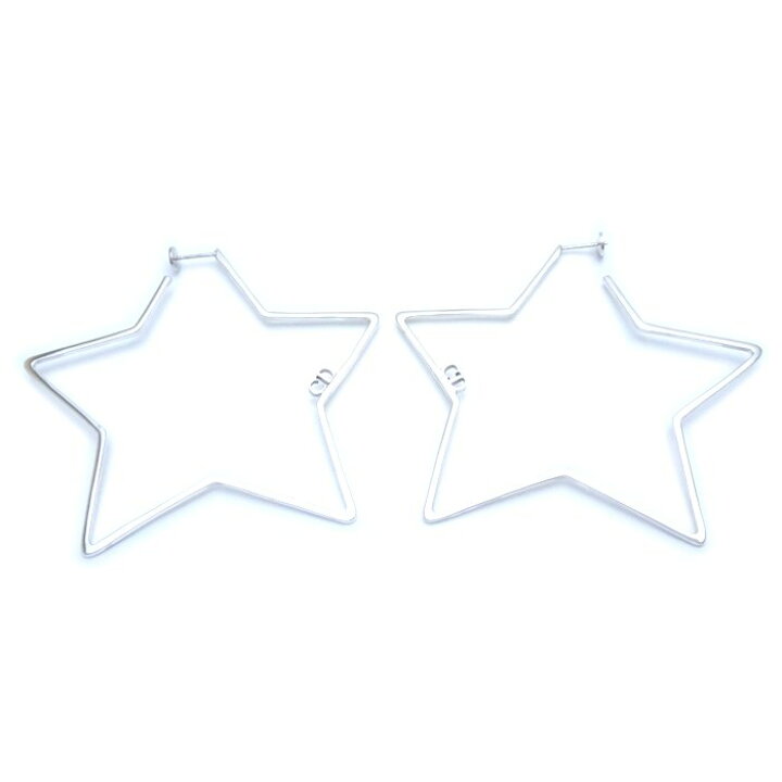 楽天市場】Christian Dior クリスチャンディオール スター フープ 