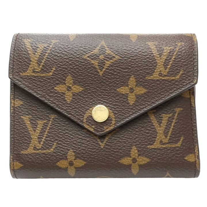 楽天市場】LOUIS VUITTON ルイヴィトン モノグラム 三つ折り財布 