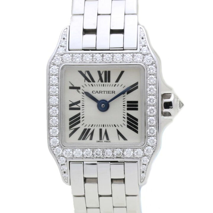 楽天市場】CARTIER カルティエ ミニ サントスドゥモワゼル WF9005Y8  