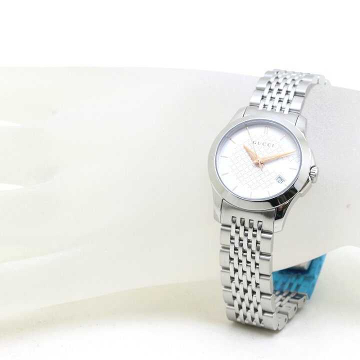 楽天市場】GUCCI グッチ Gタイムレス YA126565 126.5【電池交換済  