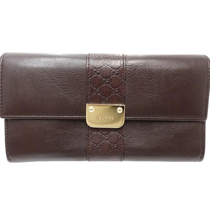 楽天市場】GUCCI グッチ 長財布 233028 ロングフラップウォレット 