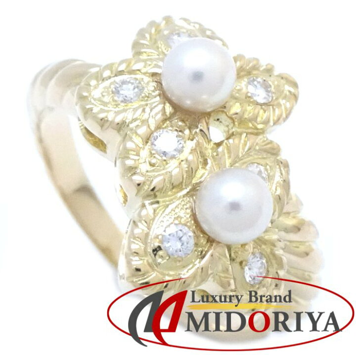 楽天市場】MIKIMOTO ミキモト リング 指輪 ベビーパール ダイヤモンド  