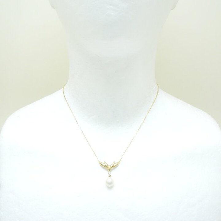 楽天市場】MIKIMOTO ミキモト ネックレス パール7.8ミリ ダイヤモンド 