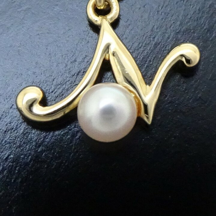 楽天市場】MIKIMOTO ミキモト イニシャル ペンダントトップ N ベビー 