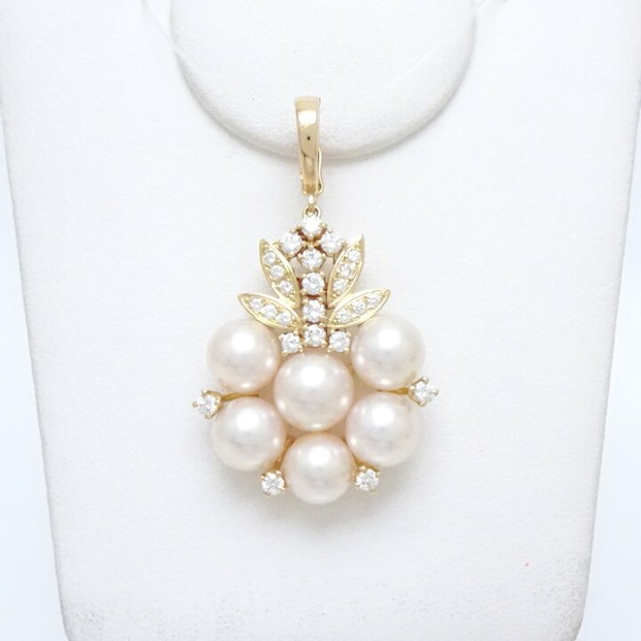 楽天市場】MIKIMOTO ミキモト パール ペンダントトップ チャーム 真珠7 