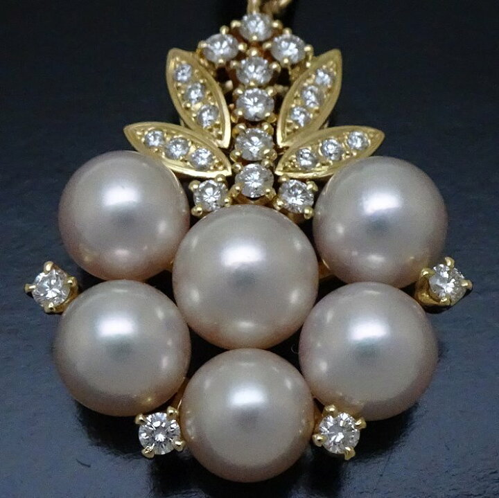 楽天市場】MIKIMOTO ミキモト パール ペンダントトップ チャーム 真珠7 