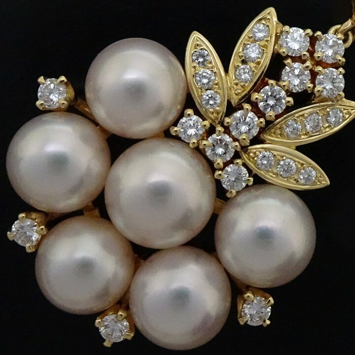 楽天市場】MIKIMOTO ミキモト パール ペンダントトップ チャーム 真珠7 