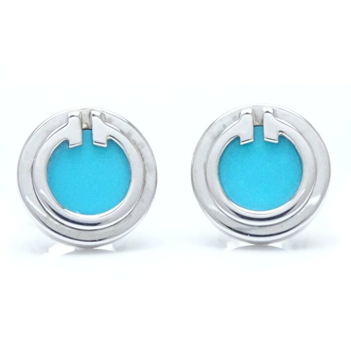 楽天市場】TIFFANY&Co. ティファニー T TWO サークル ピアス 