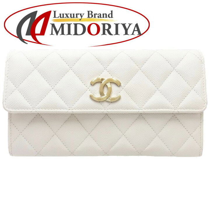 楽天市場】CHANEL シャネル 長財布 AP3133 マトラッセ ロングフラップ  