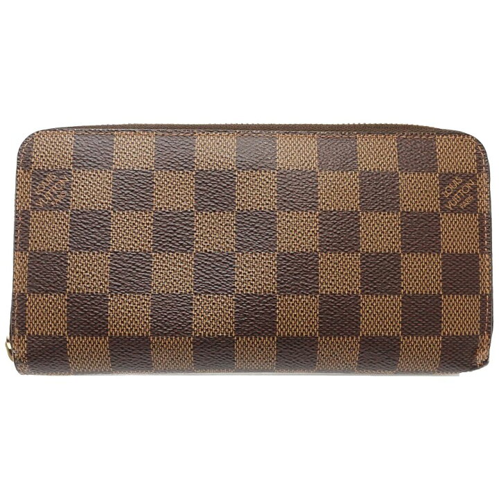 楽天市場】LOUIS VUITTON ルイヴィトン ダミエ 長財布 N60015 ジッピー 