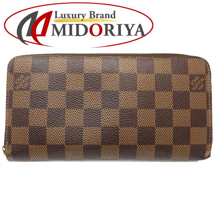 楽天市場】LOUIS VUITTON ルイヴィトン ダミエ 長財布 N60015 ジッピー 