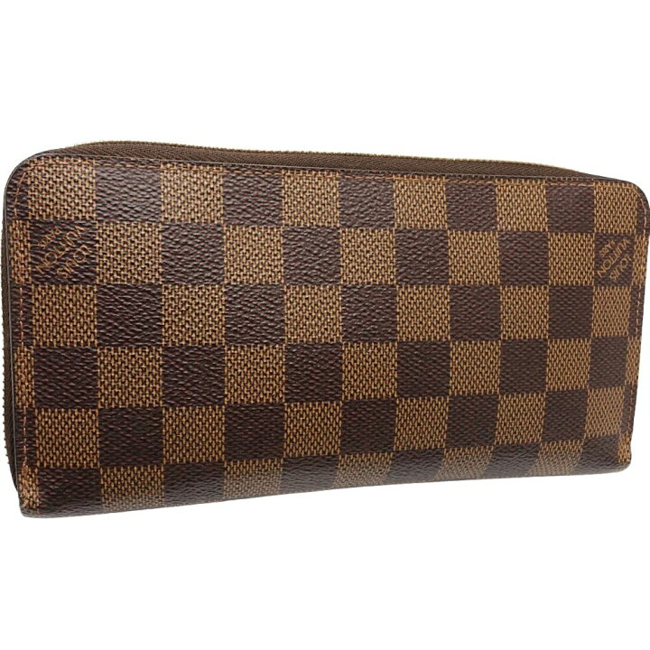 楽天市場】LOUIS VUITTON ルイヴィトン ダミエ 長財布 N60015 ジッピー  