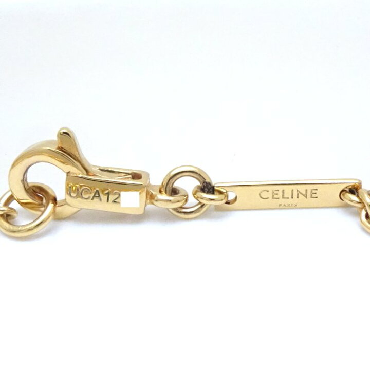 楽天市場】CELINE セリーヌ トリオンフ サスペンダー ブレスレット 