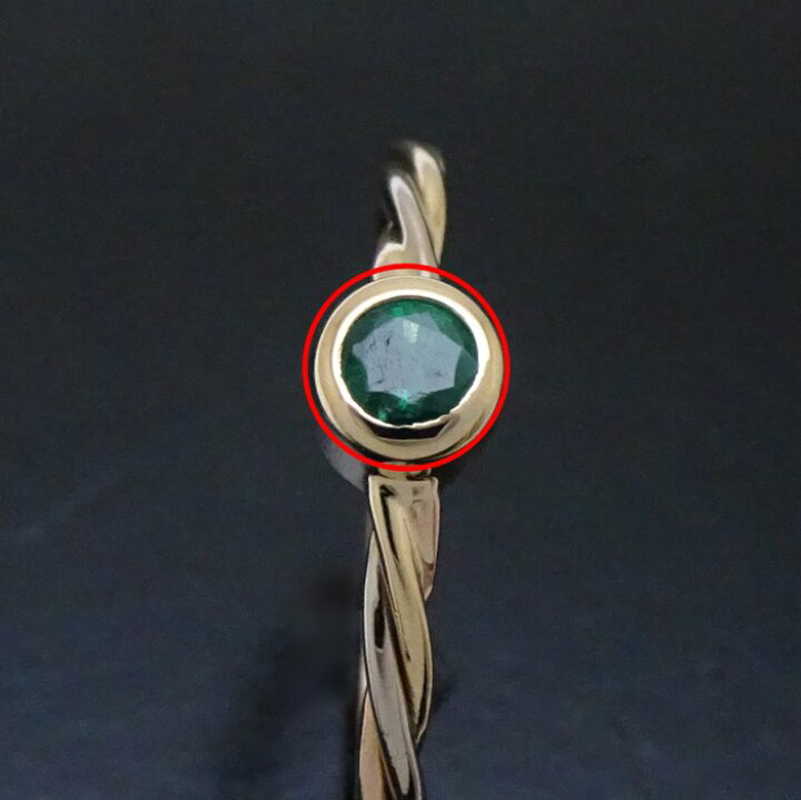 楽天市場】CARTIER カルティエ ツイスト リング 指輪 エメラルド #49 