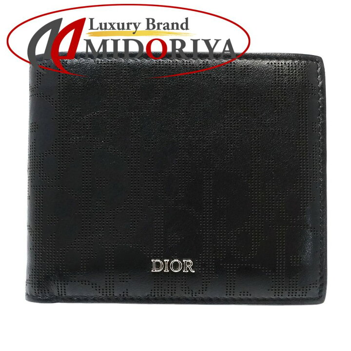 楽天市場】Dior ディオール 二つ折り財布 2ESBC02VPD オブリーク 