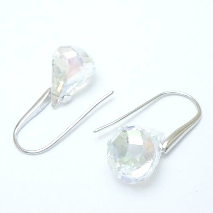 楽天市場】SWAROVSKI スワロフスキー クリスタル ピアス シルバー 
