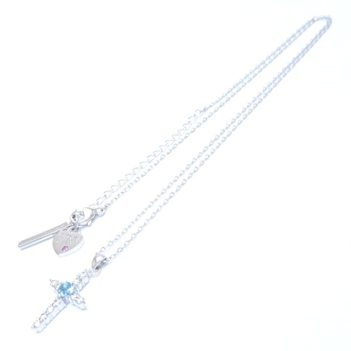 楽天市場】Samantha Tiara サマンサティアラ クロス ネックレス アクア 