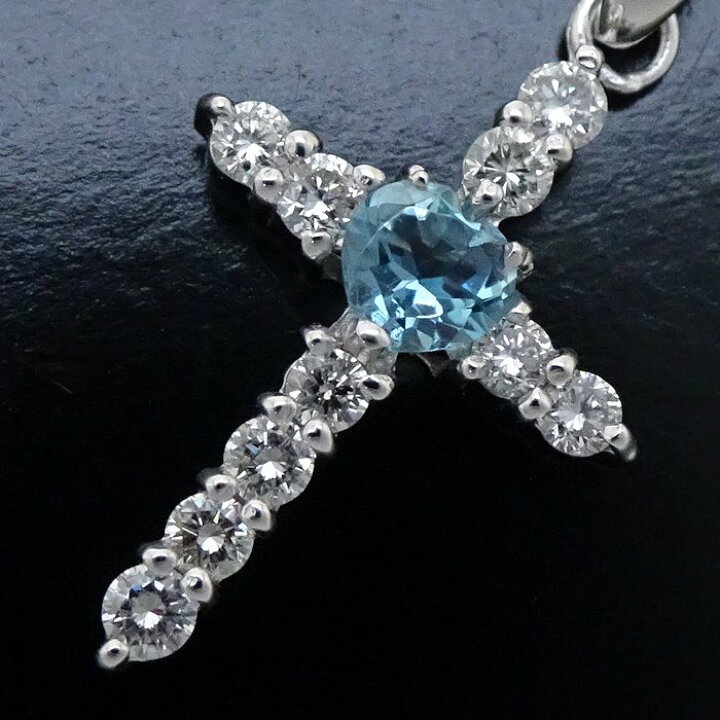 楽天市場】Samantha Tiara サマンサティアラ クロス ネックレス アクア 