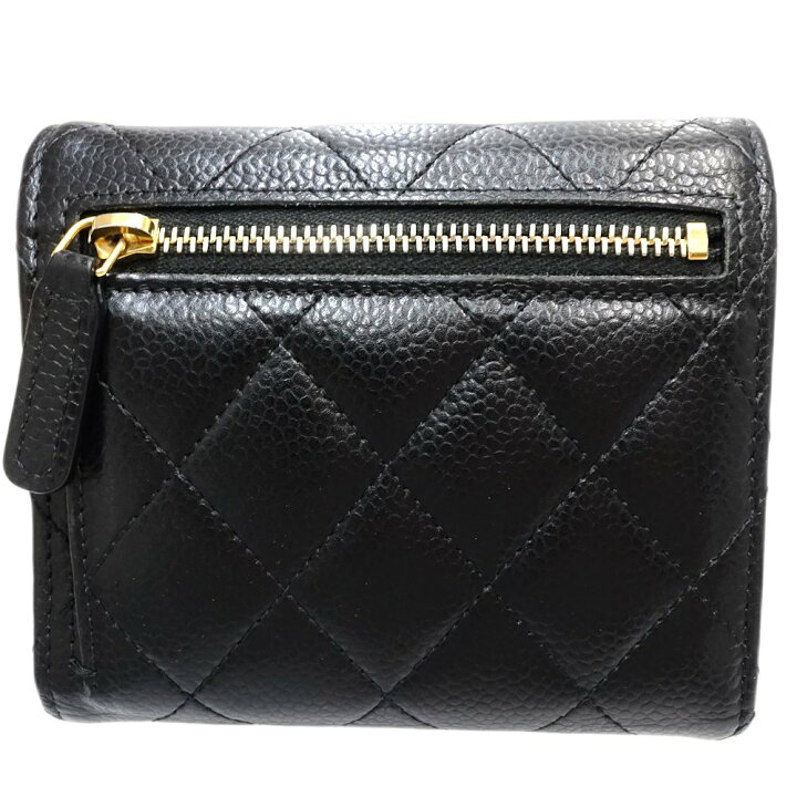 楽天市場】CHANEL シャネル 三つ折り財布 AP0231 クラシックスモール  