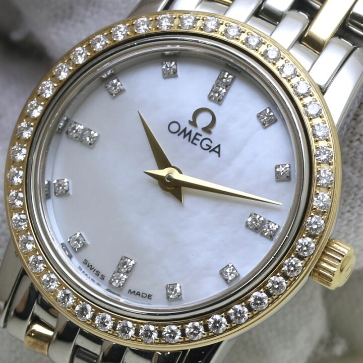 楽天市場】OMEGA オメガ デヴィル プレステージ 4375.95.00 ダイヤ  