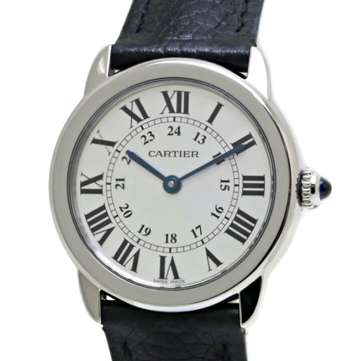 楽天市場】CARTIER カルティエ ロンドソロ SM WSRN0019【磨き済/電池  
