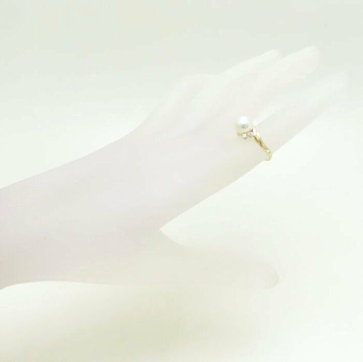 楽天市場】MIKIMOTO ミキモト パール リング 指輪 真珠7.5ミリ 