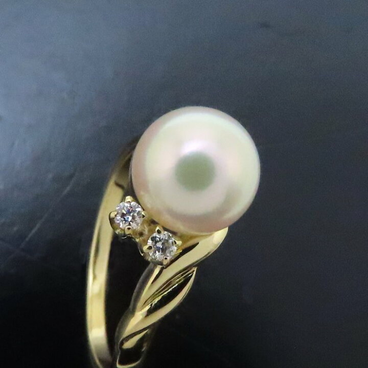 楽天市場】MIKIMOTO ミキモト パール リング 指輪 真珠7.5ミリ 