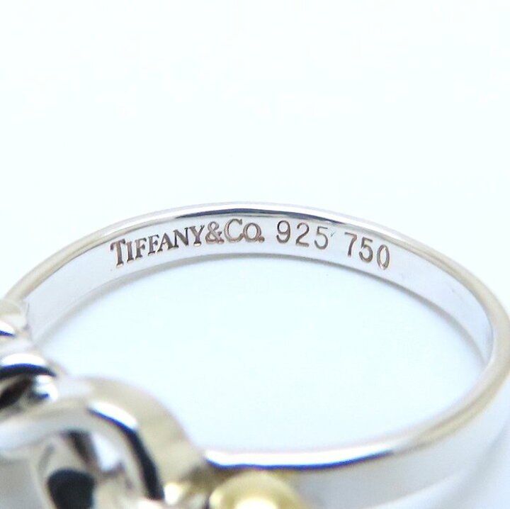 楽天市場】TIFFANY&Co. ティファニー フック＆アイ リング 指輪 15号