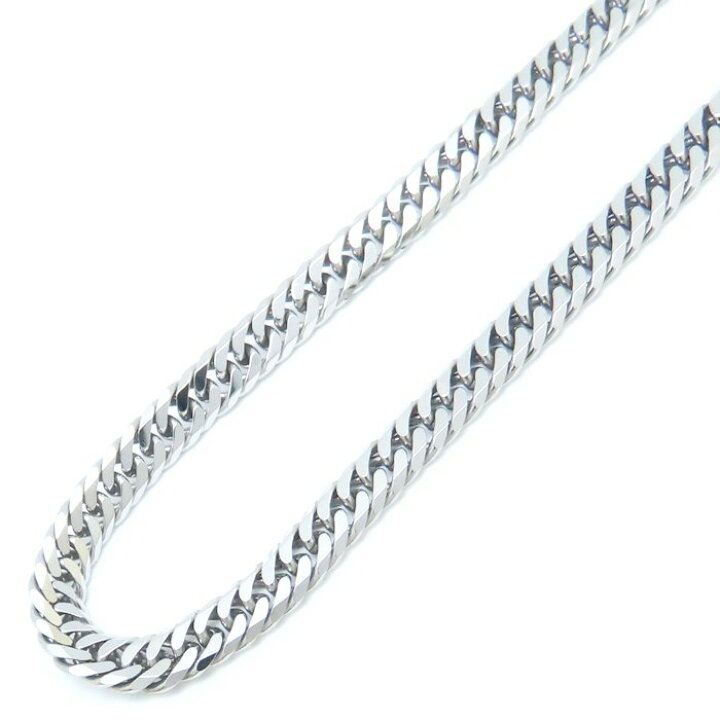 楽天市場】喜平ネックレス Pt850プラチナ 6面 ダブル 50cm 30.6g/76034 