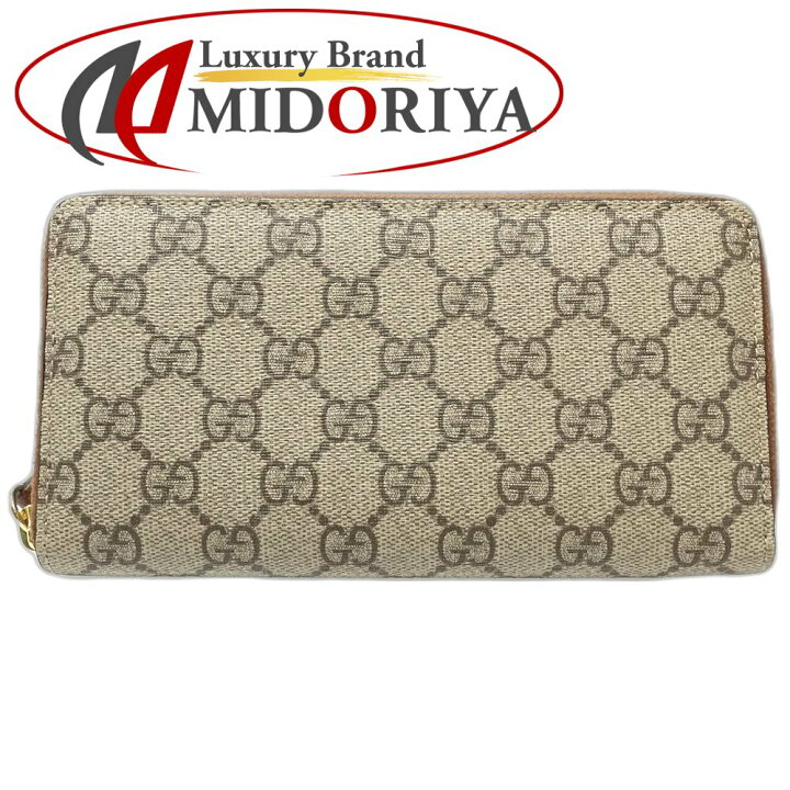 楽天市場】GUCCI グッチ 長財布 410102 ラウンドファスナー GG 
