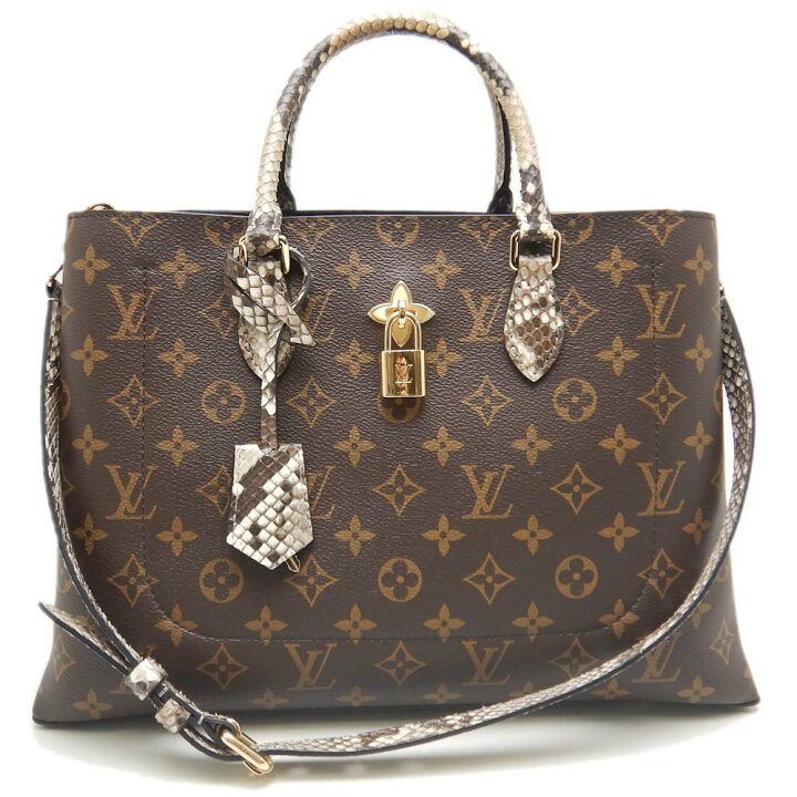 楽天市場】LOUIS VUITTON ルイヴィトン モノグラム パイソン フラワー 