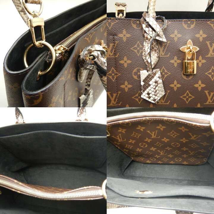 楽天市場】LOUIS VUITTON ルイヴィトン モノグラム パイソン フラワー 