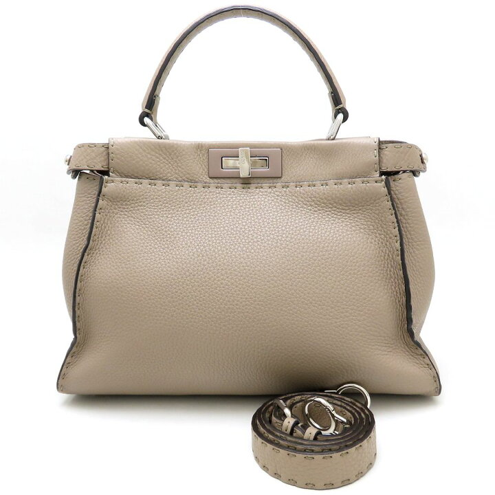 楽天市場】FENDI フェンディ ピーカブー 8BN290 2WAY ハンドバッグ 
