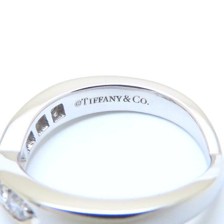 楽天市場】TIFFANY&Co. ティファニー Vバンド リング 指輪 7P 